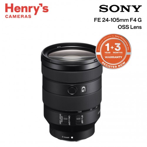 SONY FE 24-105MM F4 G OSS LENS